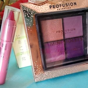 3-pc Lip Gloss, Profusion Violet Eyeshadow, & Crayon